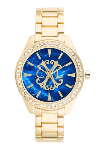 Reloj de cuarzo de metal aleado - Dorado