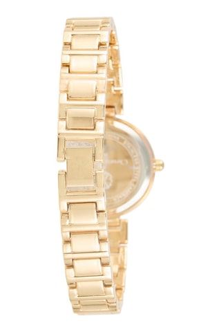 Reloj de cuarzo de metal aleado - Dorado