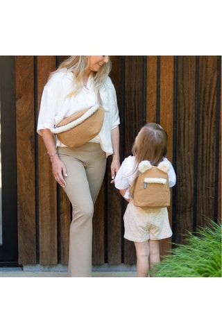 Mochila com orelhas - Bege