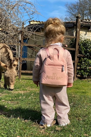 Mochila com orelhas - Rosa