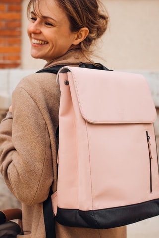 Sac à dos à langer - Rose poudré