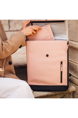 Sac à dos à langer - Rose poudré