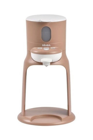 Préparateur de biberon en acier inoxydable et silicone