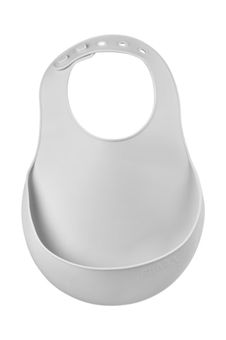 Bavoir sans BPA - Gris clair