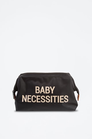 Bolsa de higiene - Preto e dourado