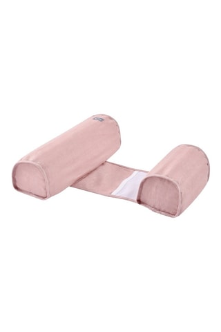 Almofada de apoio em linho - Desde o nascimento - Rosa