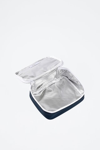 Sac à lunch isotherme - Vert d’eau et bleu marine 