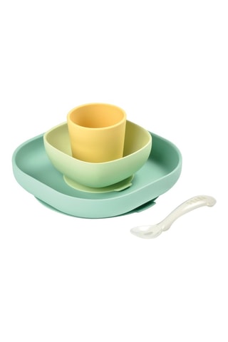 Ensemble repas sans BPA - 4 pièces - Dès 4 mois