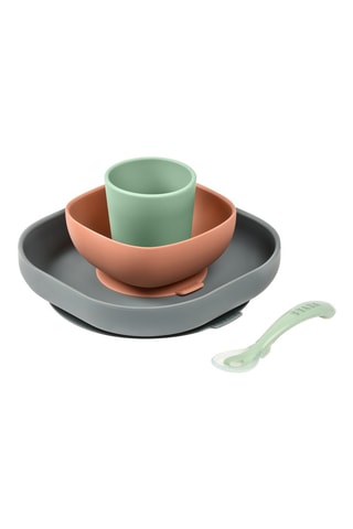 Ensemble repas sans BPA - 4 pièces - Dès 6 mois