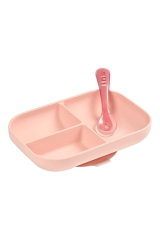 Assiette et cuillère sans BPA