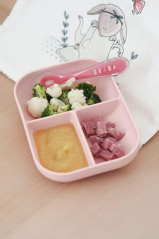 Assiette et cuillère sans BPA