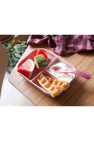 Assiette et cuillère sans BPA