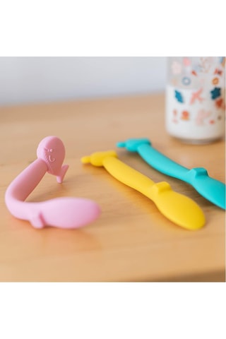 Colher de silicone - A partir de 4 meses