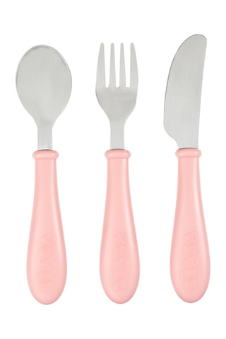 Talheres em aço inoxidável - Dos 8 aos 36 meses