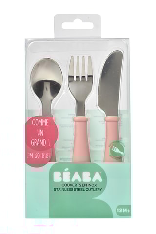 Talheres em aço inoxidável - Dos 8 aos 36 meses