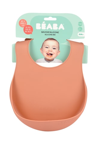 Bavoir sans BPA - Camel - Dès 4 mois
