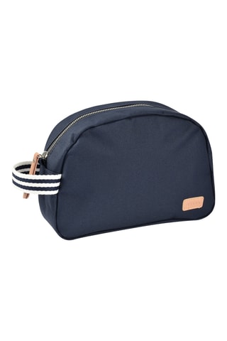 Trousse de toilette - Bleu marine et blanc