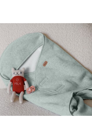 Couverture Babynomade® - Vert d’eau - De 0 à 6 mois