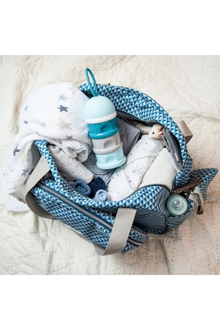 Sac à langer - 44 x 26 x 30,5 cm - Bleu