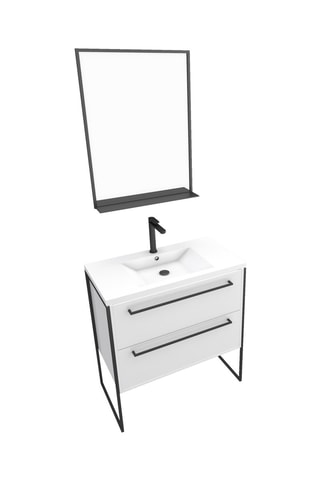 Conjunto de cuarto de baño Structura - 2 piezas