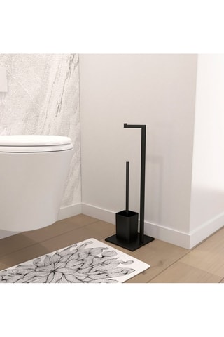 Portarrollos Trendy WC - Negro