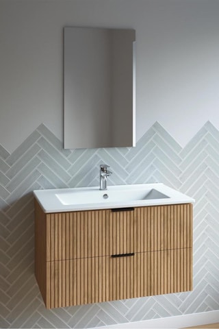 Conjunto de mueble de cuarto de baño - 81 x 46,5 x 48 cm