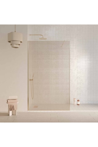 Mampara de ducha de vidrio Couture - 120 x 200 cm