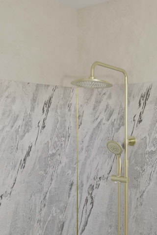 2 paneles murales de ducha STONE’IT - Gris - 90 x 210 cm