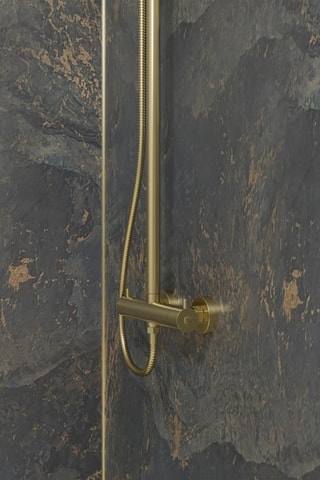 2 paneles murales de ducha STONE’IT - Gris - 90 x 210 cm