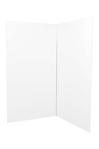 2 paneles murales de ducha WALL’IT - Blanco - 120 x 210 cm