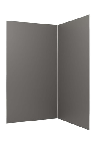 2 paneles murales de ducha WALL’IT - Antracita - 120 x 210 cm