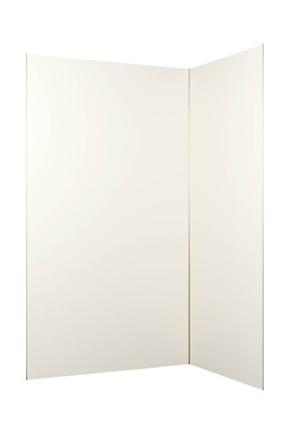 2 paneles murales de ducha WALL’IT - Beige - 90 x 210 cm y 120 x 210 cm