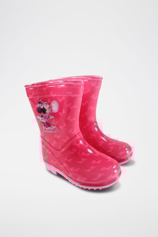 Botas de agua Minnie Disney  - Rosa