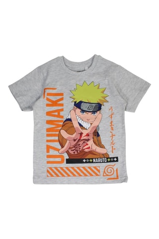 Camiseta y short Naruto Uzumaki  - Amarillo, marrón, naranja y gris