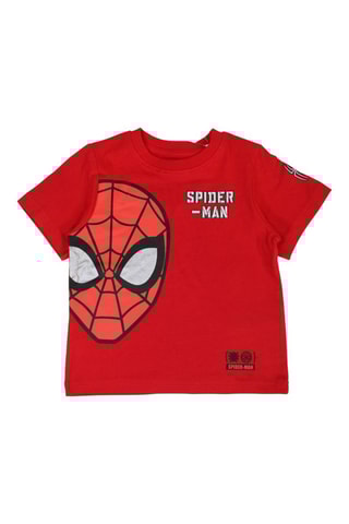 Camiseta y short Spider-Man Los Vengadores Disney - Rojo - Blanco, negro, rojo y gris