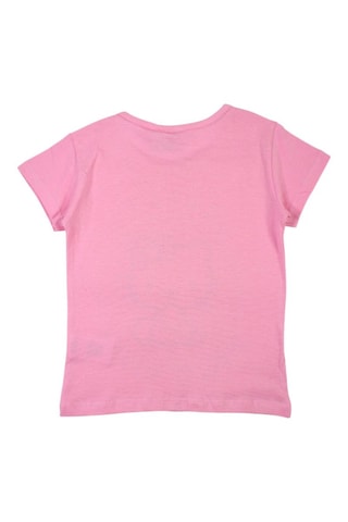 Camiseta Hello Kitty Sanrio - Blanco, negro y rosa