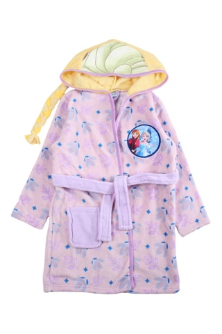 Albornoz con capucha Elsa y Anna Frozen Disney  - Violeta