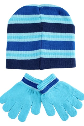 Gorro y guantes La Patrulla Canina  - Azul