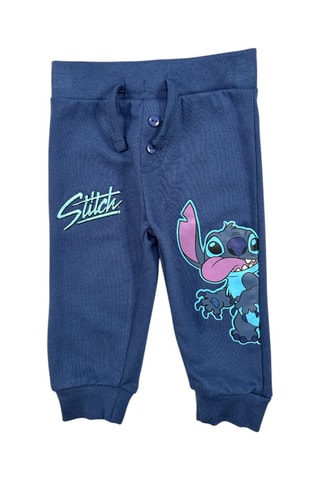 Chaqueta con capucha y pantalón de chándal Stitch Lilo y Stitch Disney  - Azul marino