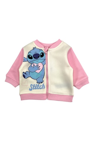 Sudadera y pantalón polares Stitch Lilo y Stitch Disney  - Rosa