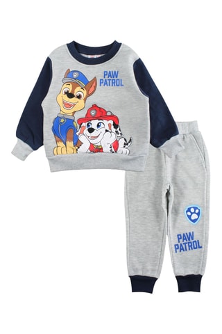 Sudadera y pantalón de chándal La Patrulla Canina  - Gris