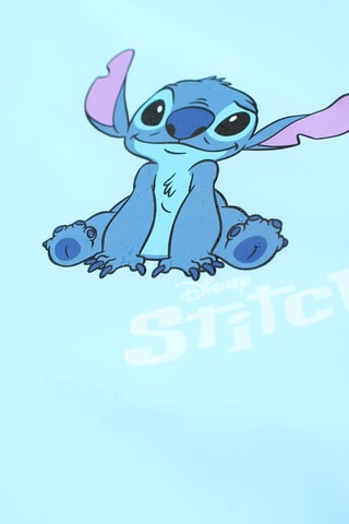 Impermeable con capucha Stitch Lilo y Stitch Disney - Azul