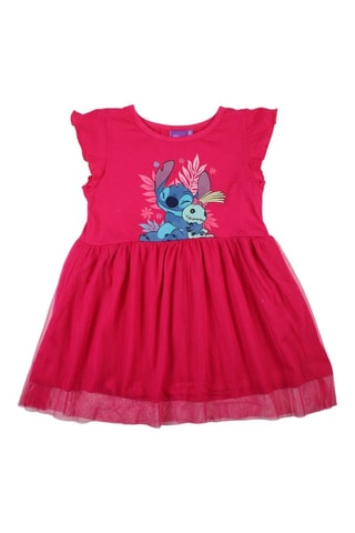 Vestido Stitch Lilo y Stitch Disney - Rosa - Azul, violeta y rosa
