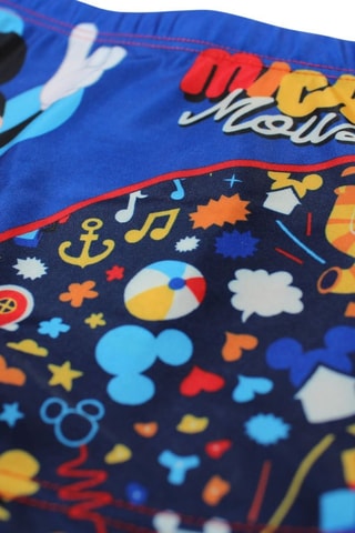 Bañador estilo bóxer Mickey Disney - Rojo - Rojo y azul