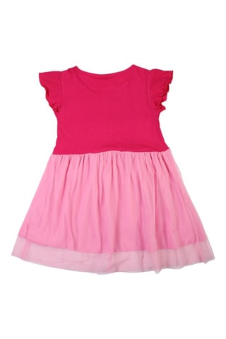 Vestido Minnie Disney - Fucsia y rosa claro - Blanco, negro, violeta y rosa