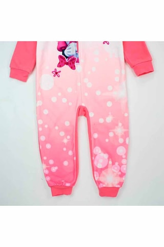 Mono con forro polar Minnie Disney  - Rosa