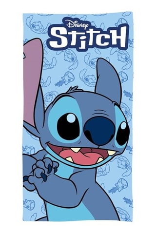 Toalla Stitch Lilo y Stitch Disney  - Azul