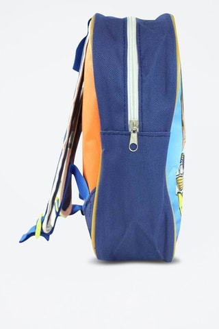 Mochila Son Gohan y Son Goku Dragon Ball Super - Blanco, azul, amarillo y naranja