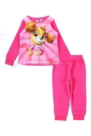 Pijama polar La Patrulla Canina  - Rosa
