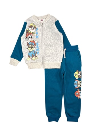 Sudadera y pantalón de chándal polares Rubble, Marshall y Chase La Patrulla Canina  - Azul